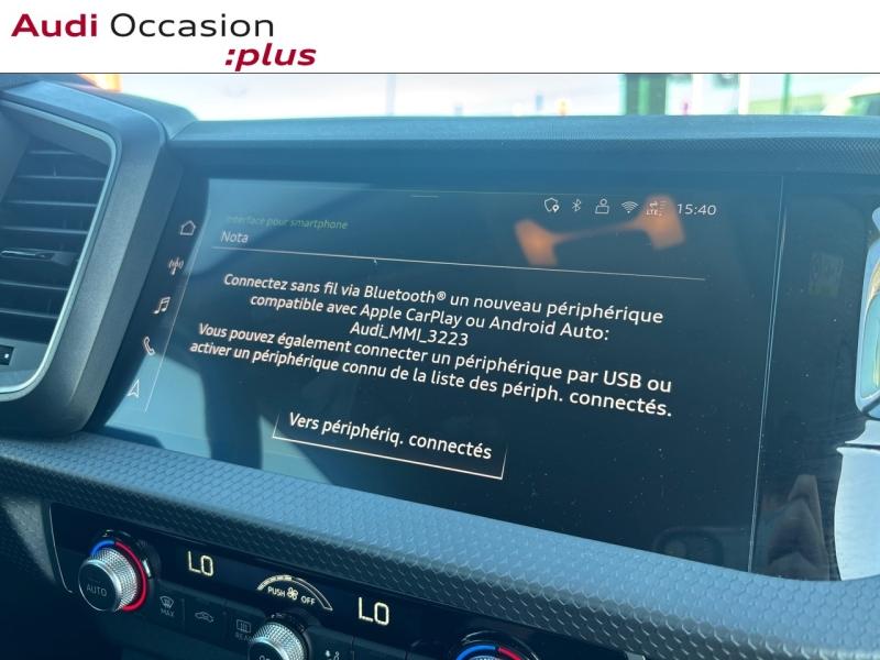 Voitures occasions Audi A1 Sportback Design Dechy