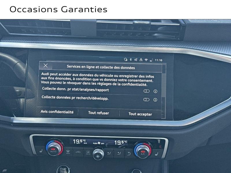 Voitures occasions Audi Q3 Sportback S line plus Dechy