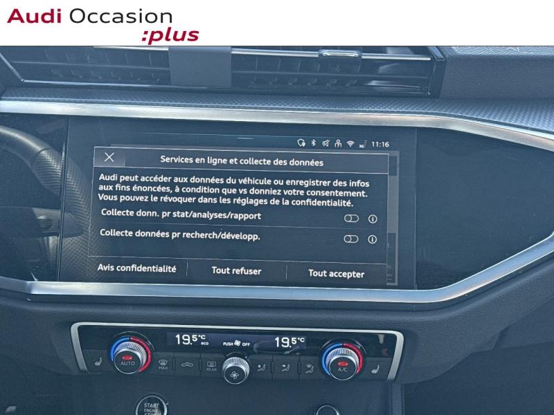Voitures occasions Audi Q3 Sportback S line plus Dechy