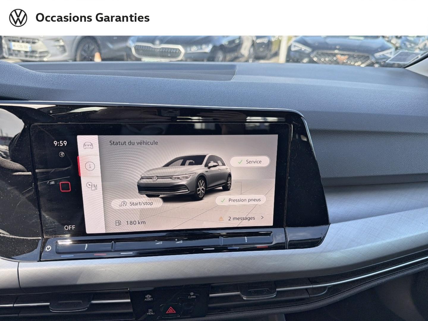 Voitures occasions VOLKSWAGEN GOLF Life 1st Dechy