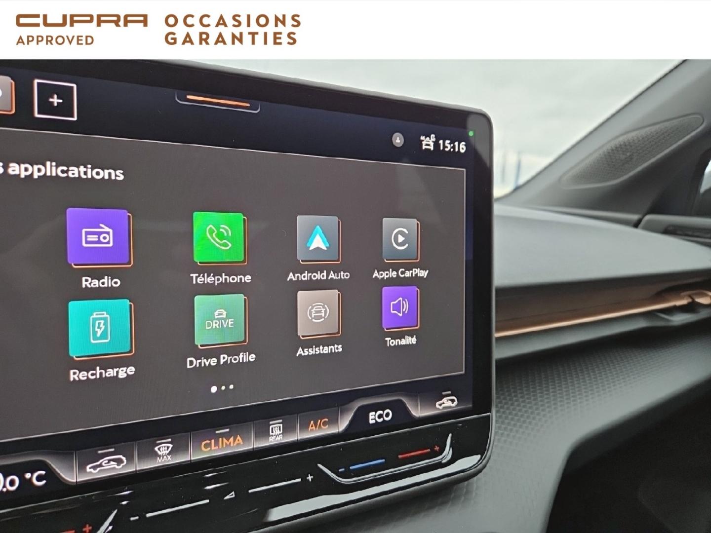 Voitures occasions CUPRA RAVAL Endurance Dechy
