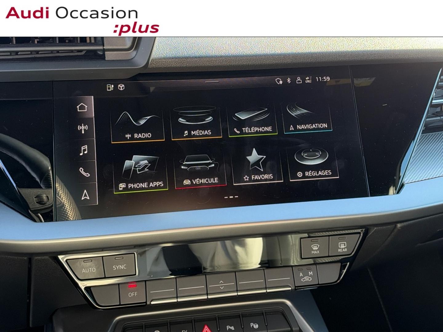 Voitures occasions Audi A3 Sportback S line Dechy