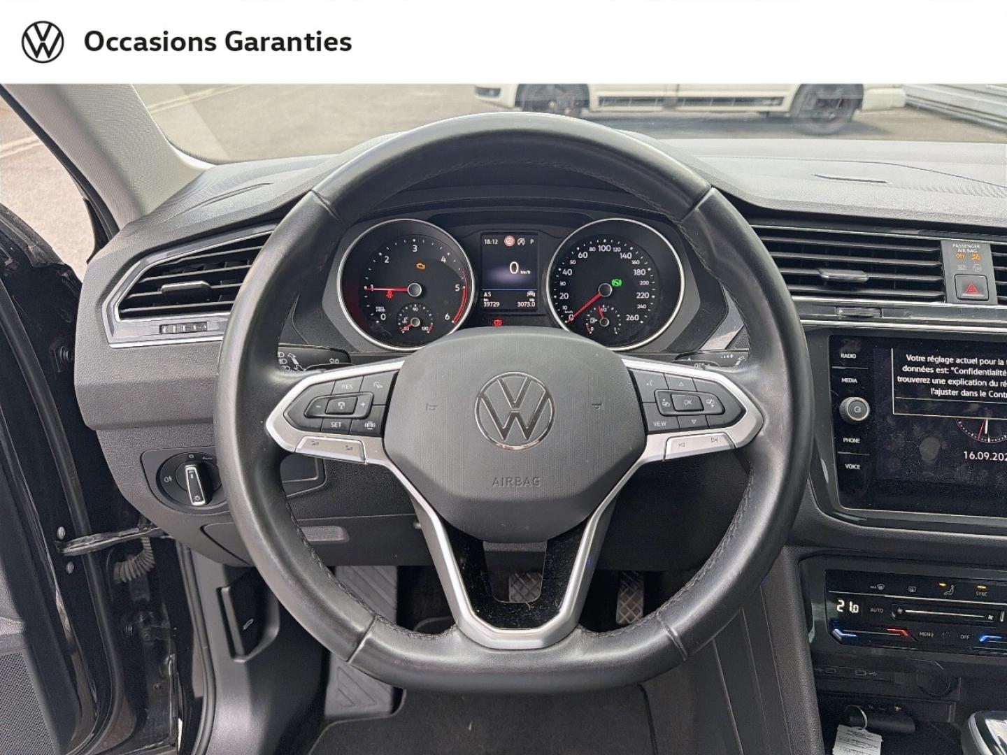 Voitures occasions VOLKSWAGEN TIGUAN Life Plus Dunkerque