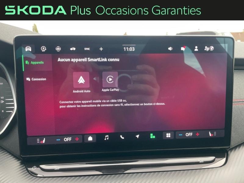 Voitures occasions ŠKODA Octavia Combi RS Dunkerque