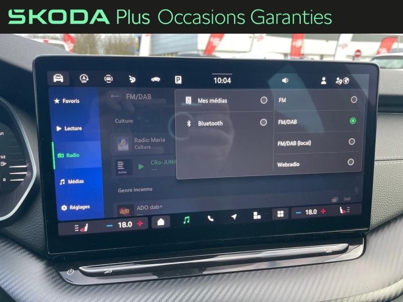 Voitures occasions ŠKODA OCTAVIA Sportline Dunkerque