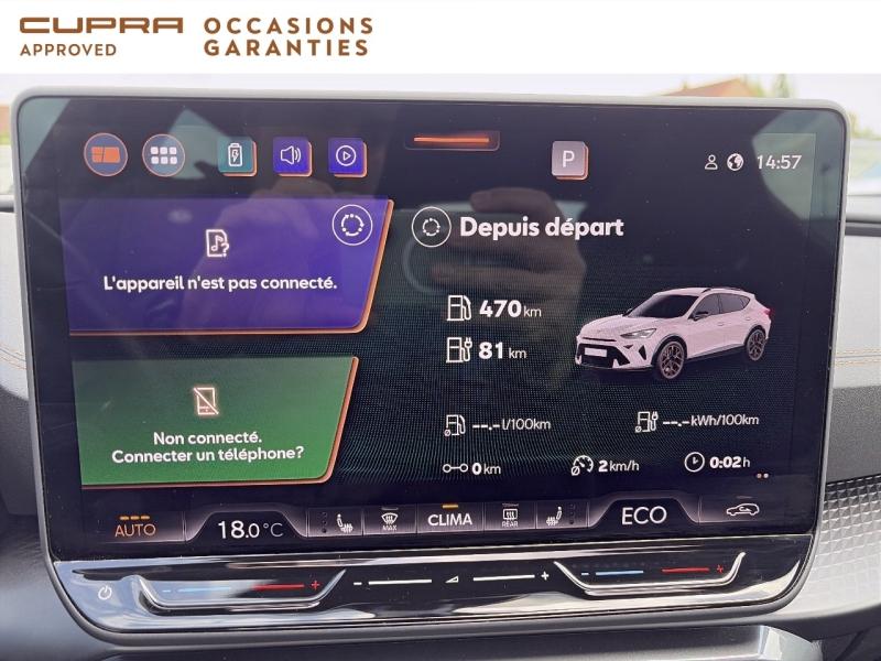 Voitures occasions CUPRA FORMENTOR VZ Dunkerque