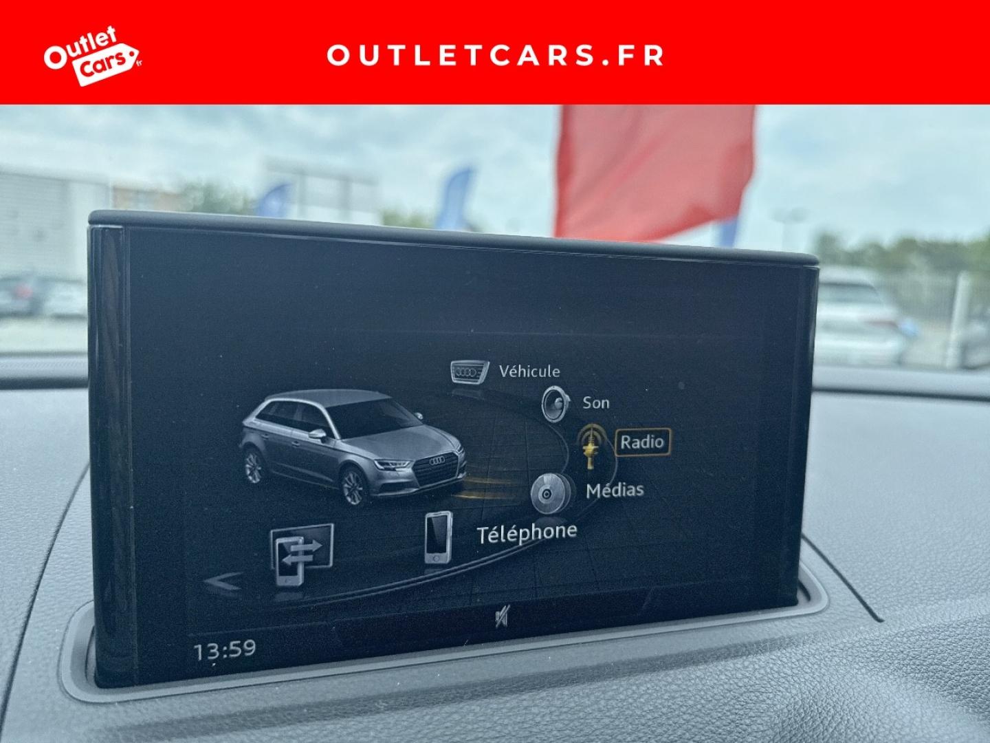 Voitures occasions Audi A3 Sportback Business line Dunkerque