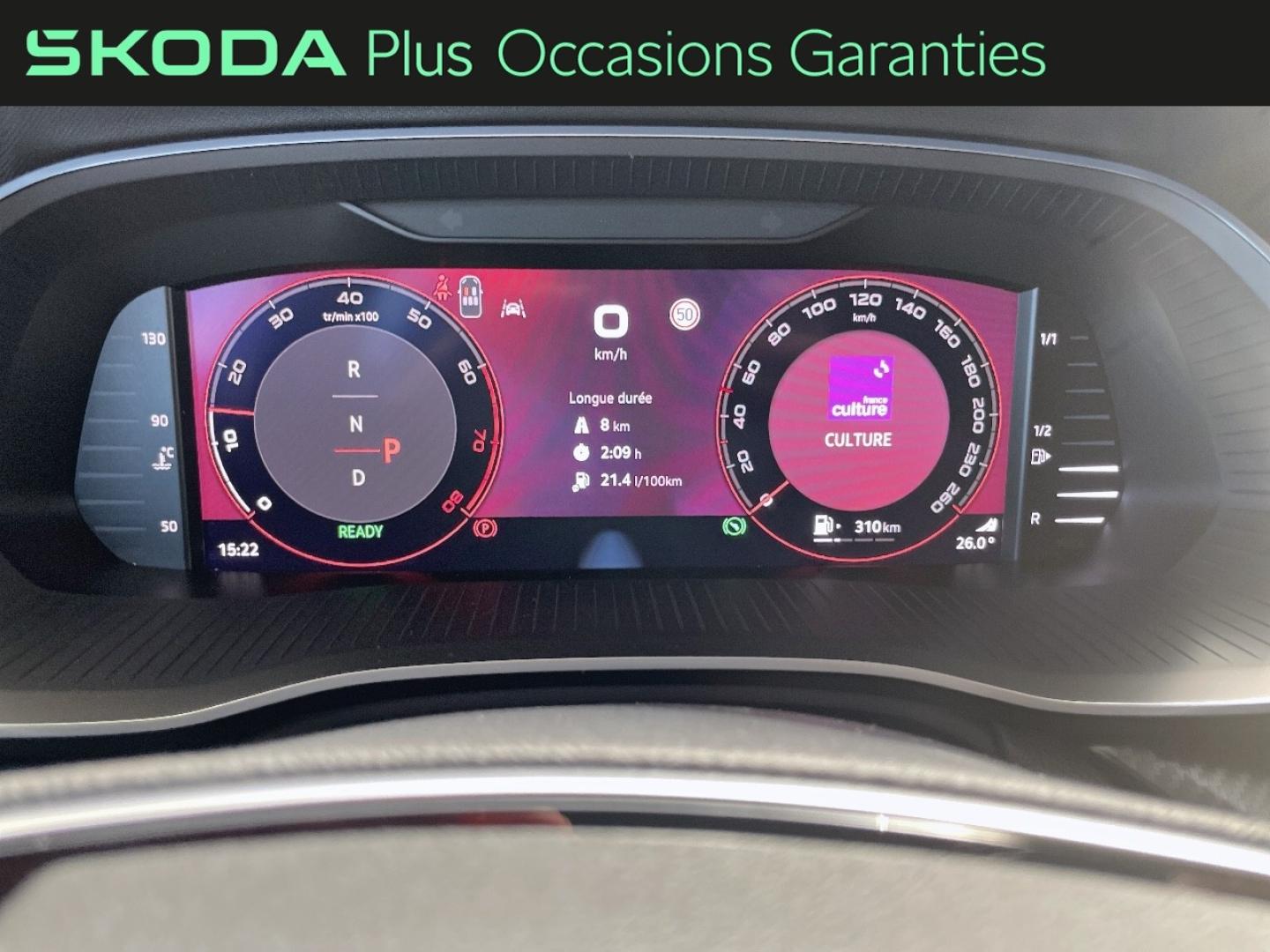 Voitures occasions ŠKODA Octavia Combi Sportline Dunkerque