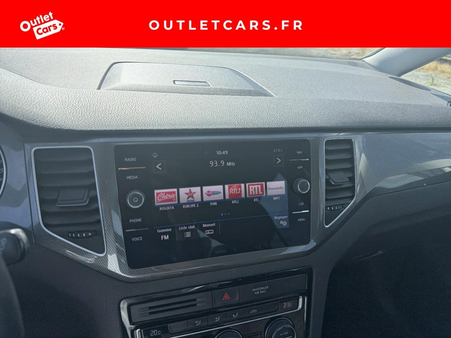 Voitures occasions VOLKSWAGEN GOLF SPORTSVAN IQ.Drive Dunkerque