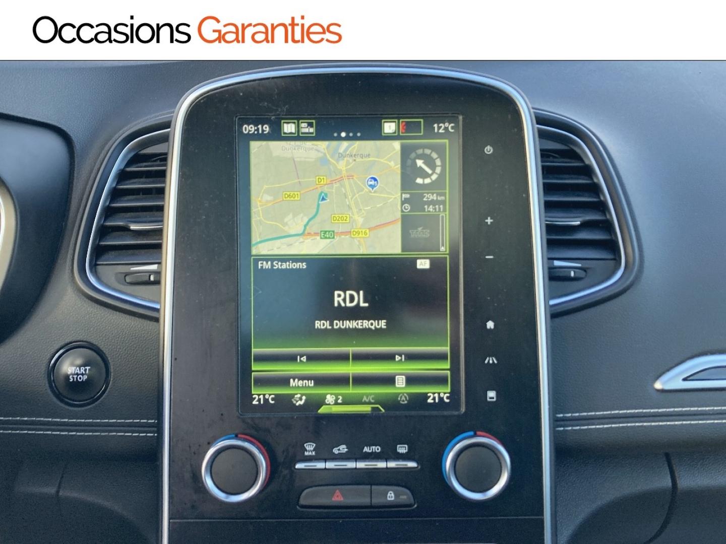 Voitures occasions RENAULT SCENIC Intens Dunkerque