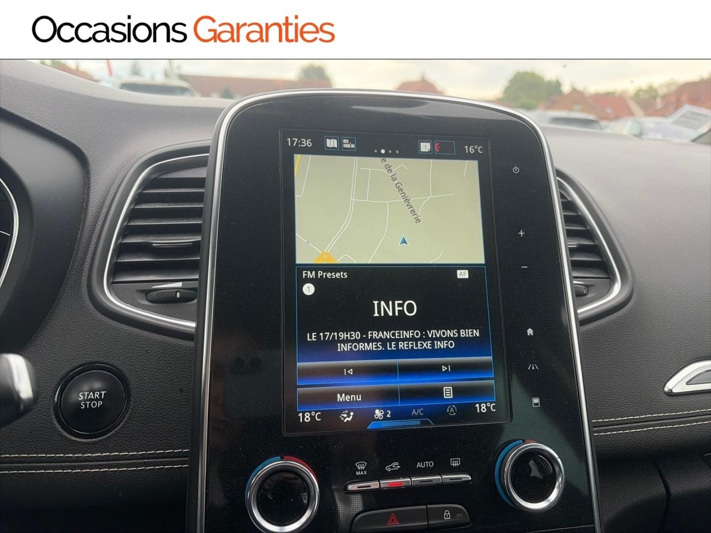 Voitures occasions RENAULT GRAND SCENIC Intens Dunkerque