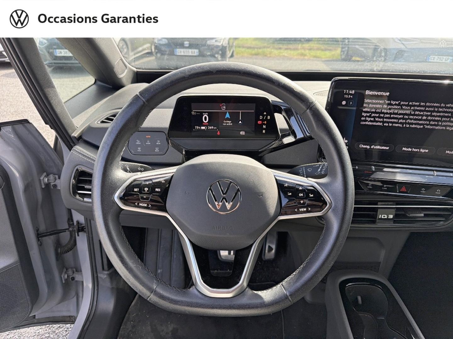 Voitures occasions VOLKSWAGEN ID.3 Active Dunkerque