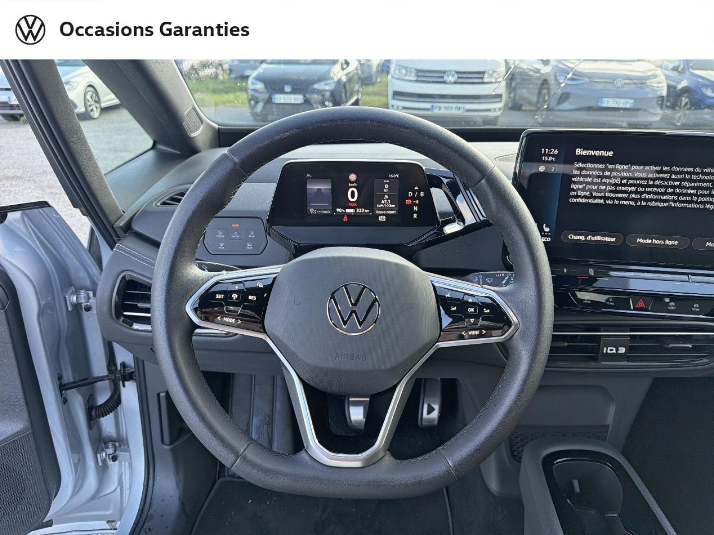 Voitures occasions VOLKSWAGEN ID.3 Active Dunkerque