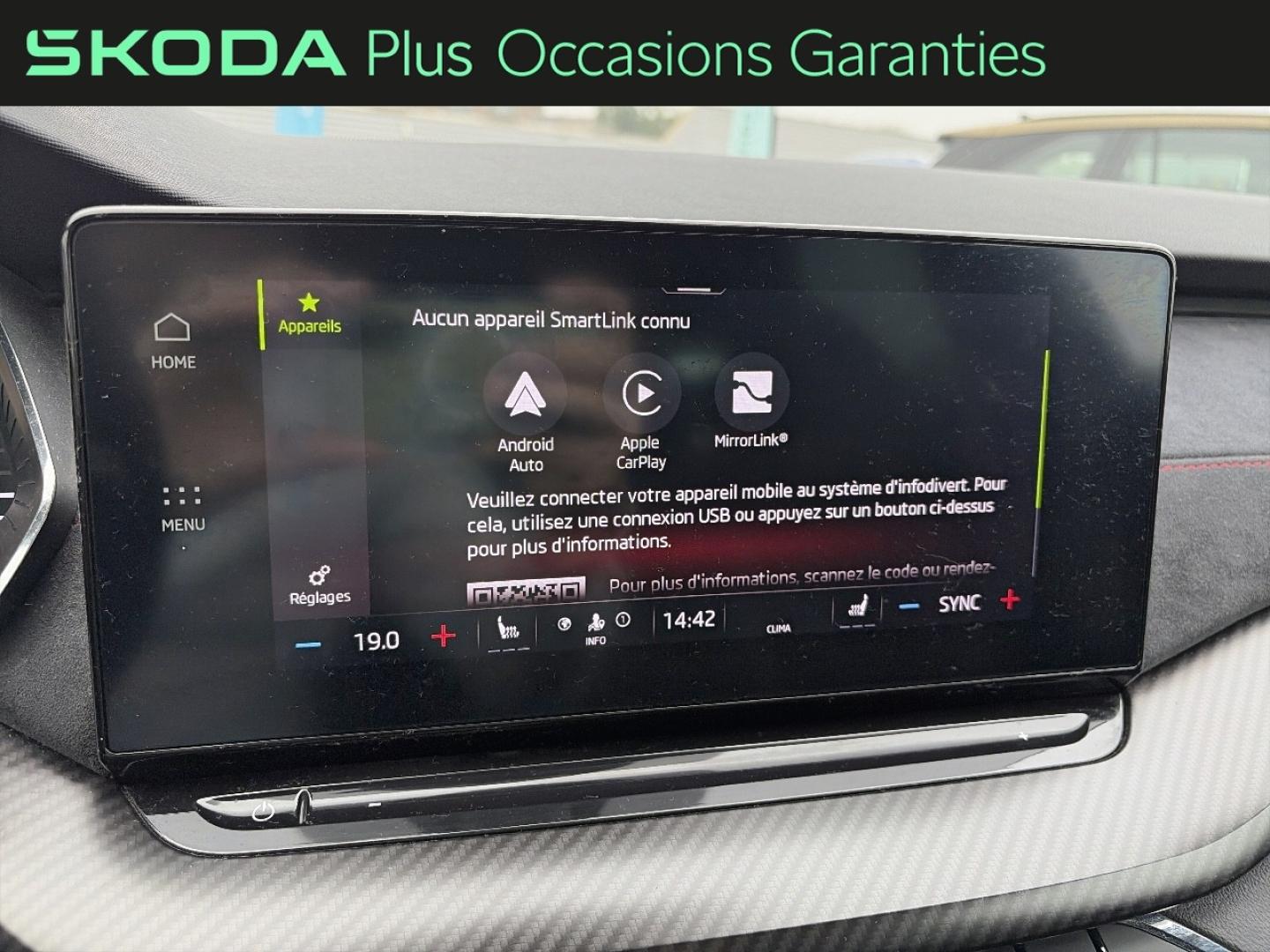 Voitures occasions ŠKODA Octavia Combi RS Dunkerque