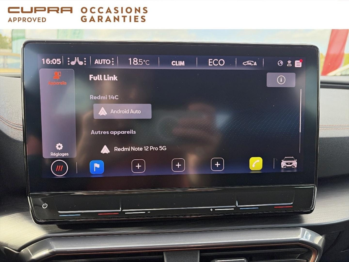 Voitures occasions CUPRA FORMENTOR VZ Dunkerque