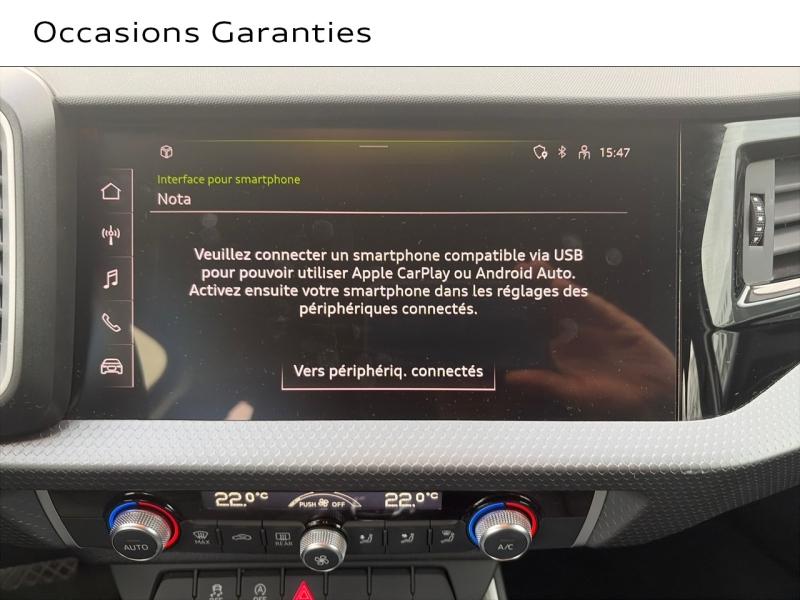 Voitures occasions Audi A1 Sportback Advanced 2 Hazebrouck