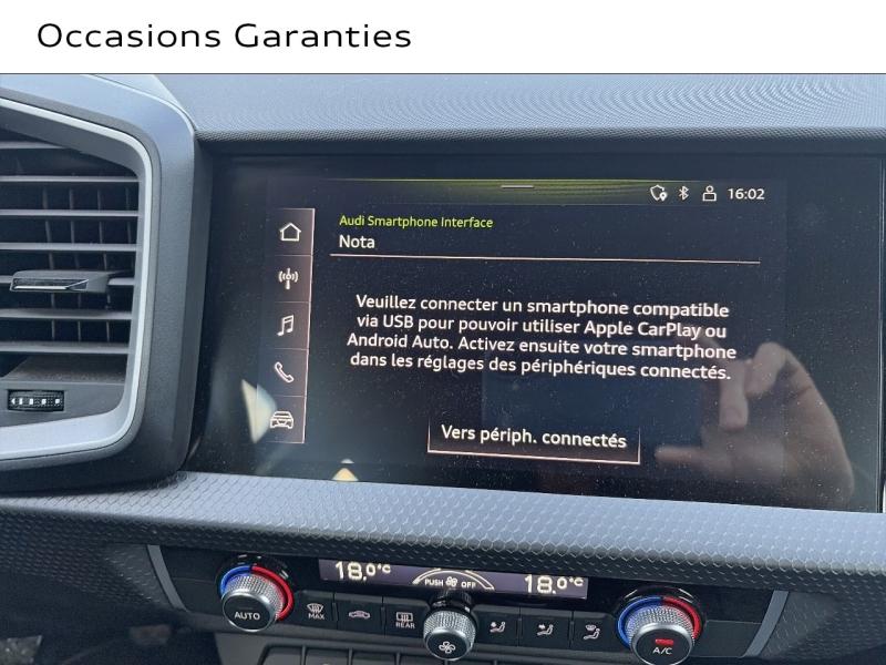 Voitures occasions Audi A1 Sportback Advanced 2 Hazebrouck