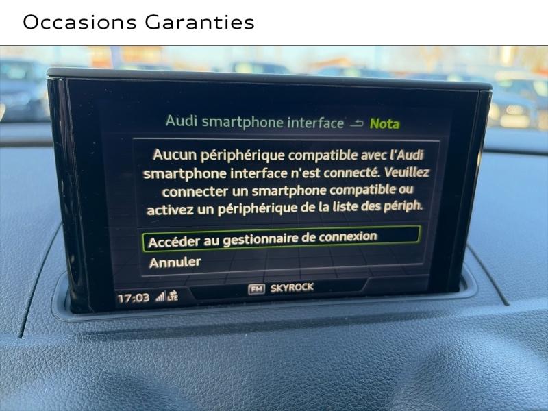 Voitures occasions Audi A3 Sportback Design Luxe Hazebrouck