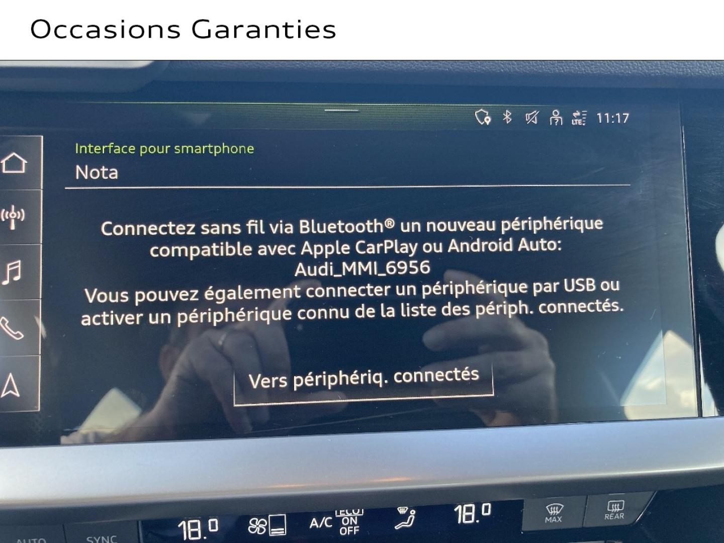 Voitures occasions Audi A3 Sportback S line Hazebrouck