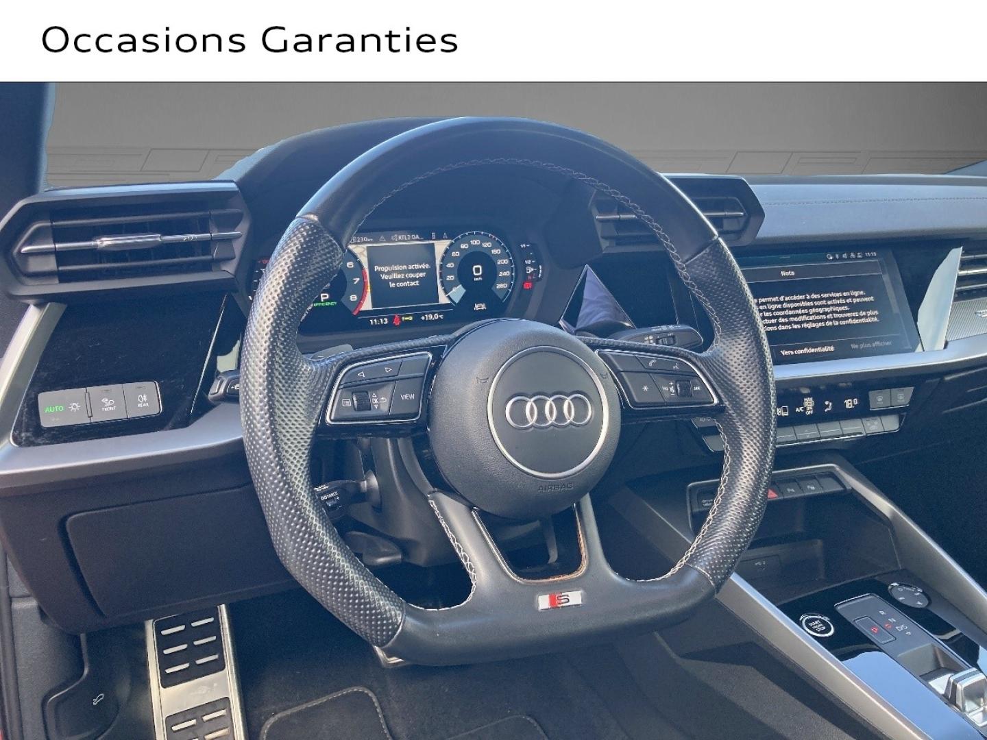Voitures occasions Audi A3 Sportback S line Hazebrouck