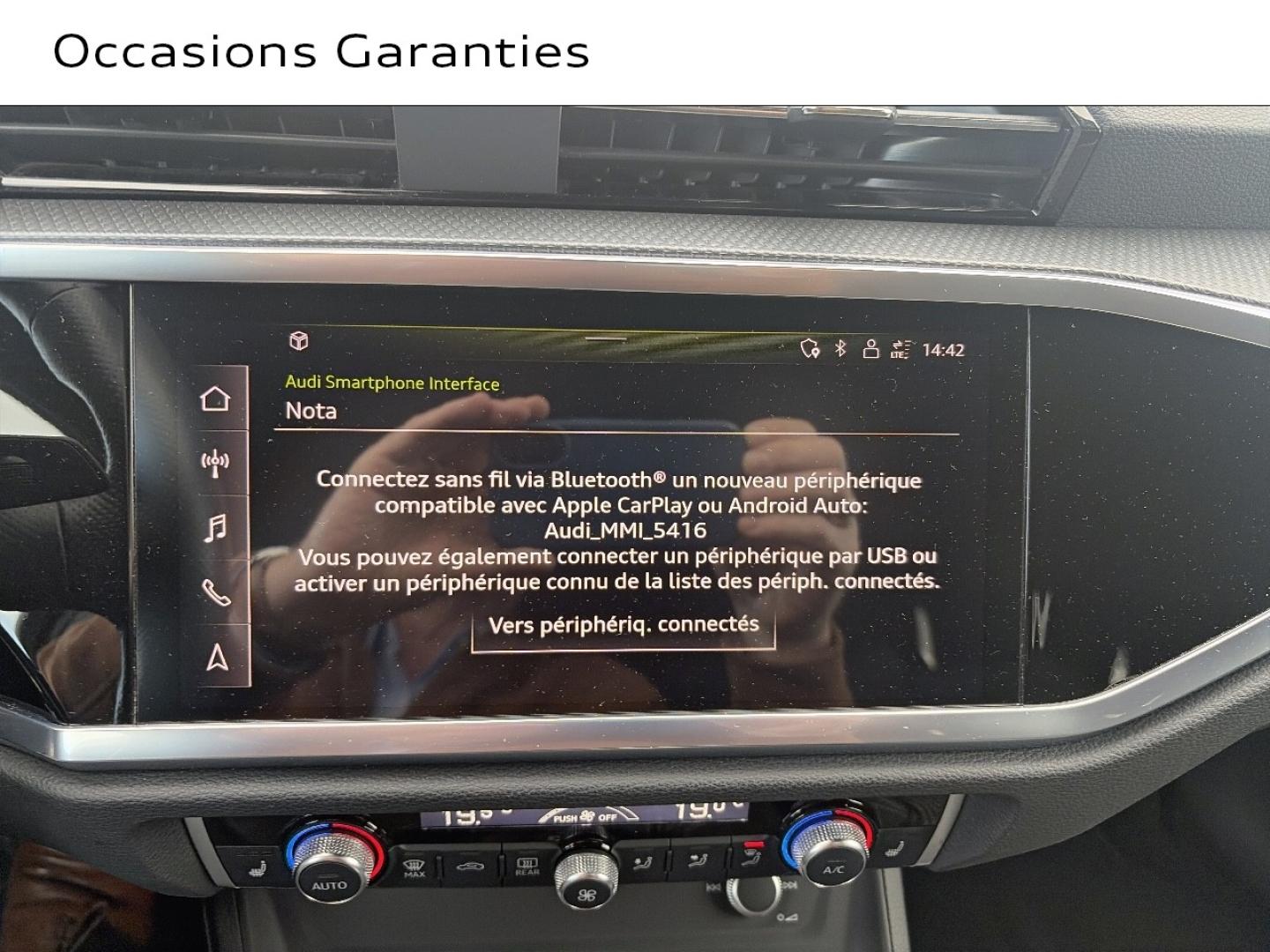 Voitures occasions Audi Q3 Sportback S line Hazebrouck