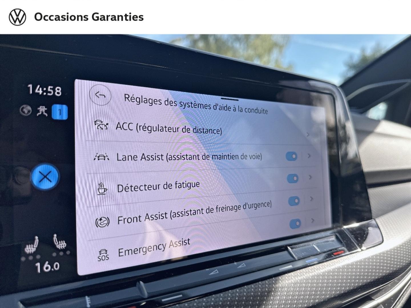 Voitures occasions VOLKSWAGEN GOLF R-Line Villeneuve-d'Ascq