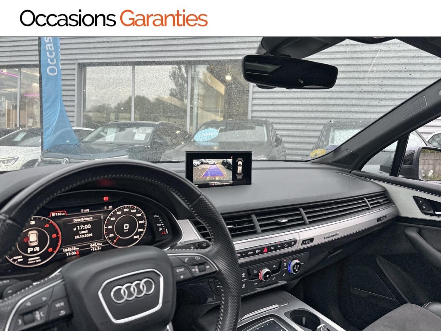 Voitures occasions Audi Q7 S line Villeneuve-d'Ascq
