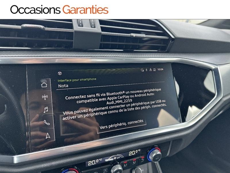 Voitures occasions Audi Q3 Sportback S line Béthune