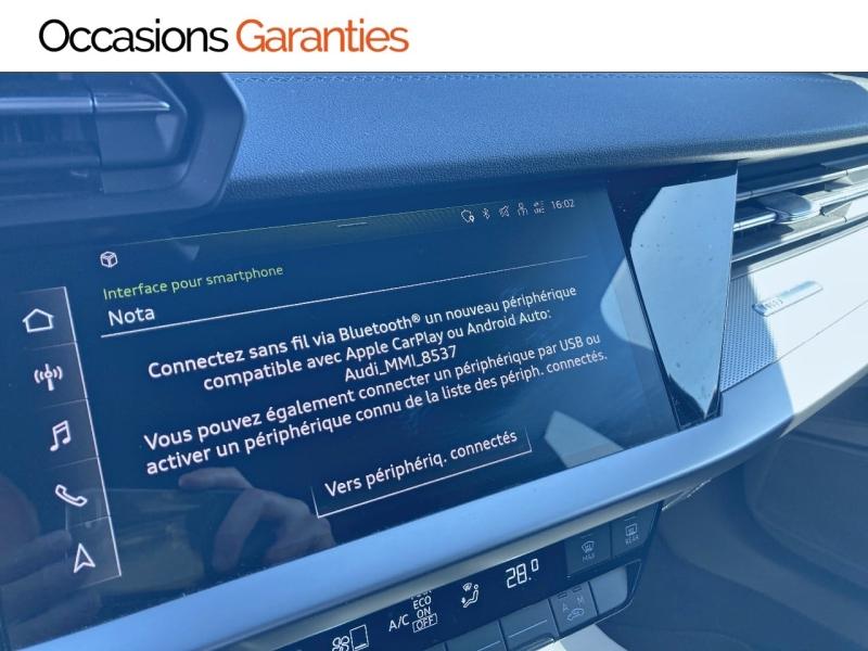 Voitures occasions Audi A3 Sportback S line Béthune