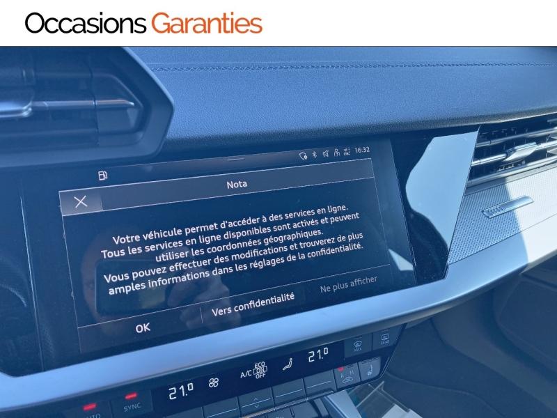 Voitures occasions Audi A3 Sportback S line Béthune