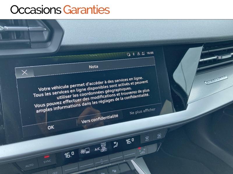 Voitures occasions Audi A3 Sportback S line Béthune