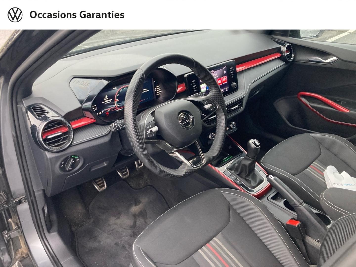Voitures occasions ŠKODA FABIA Monte Carlo Bruay-la-Buissière