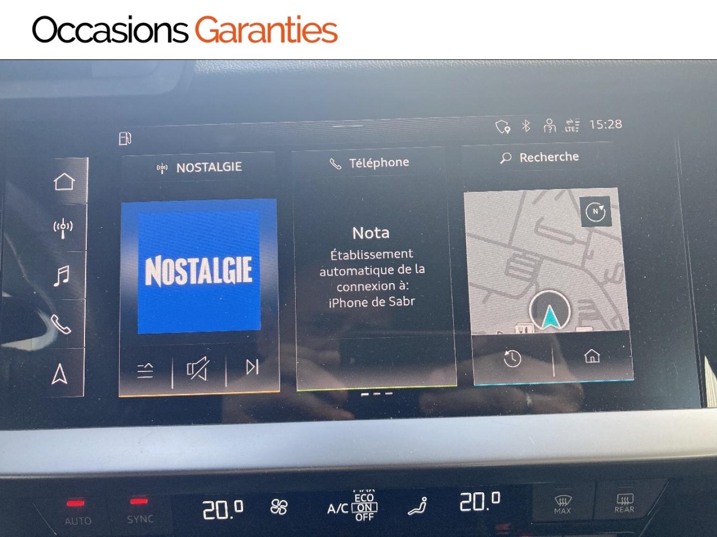 Voitures occasions Audi A3 Sportback S line Bruay-la-Buissière