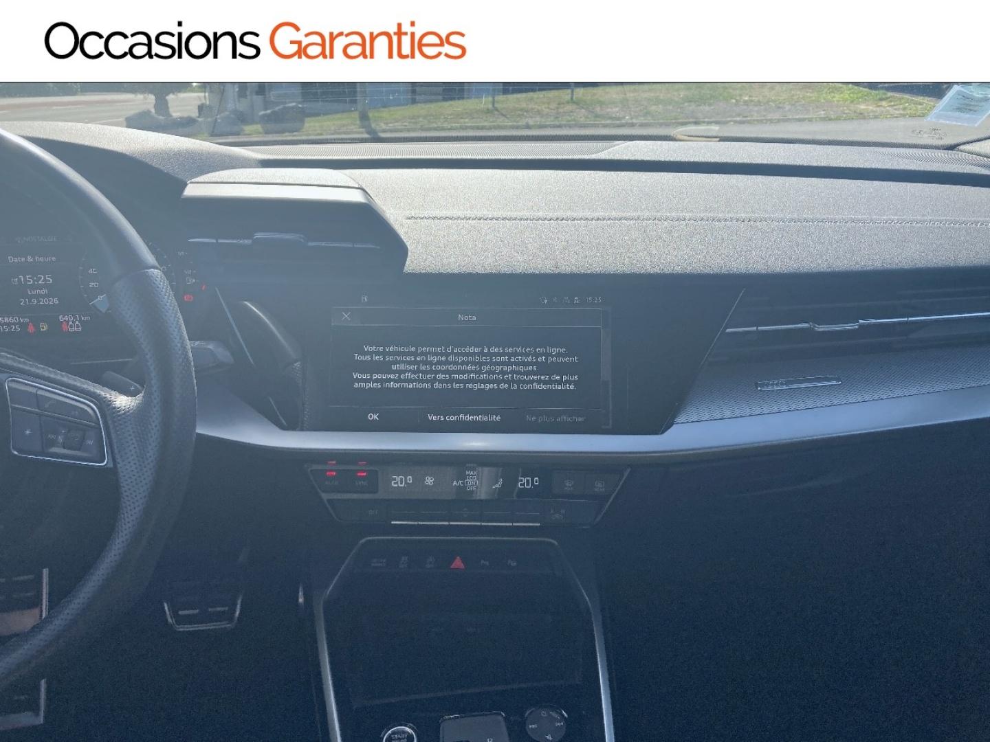 Voitures occasions Audi A3 Sportback S line Bruay-la-Buissière