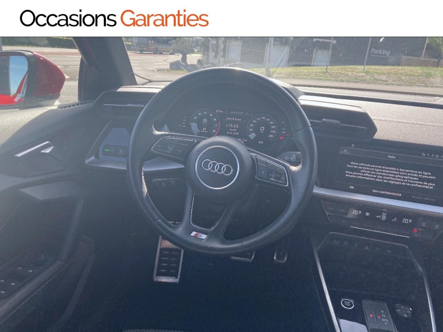 Voitures occasions Audi A3 Sportback S line Bruay-la-Buissière