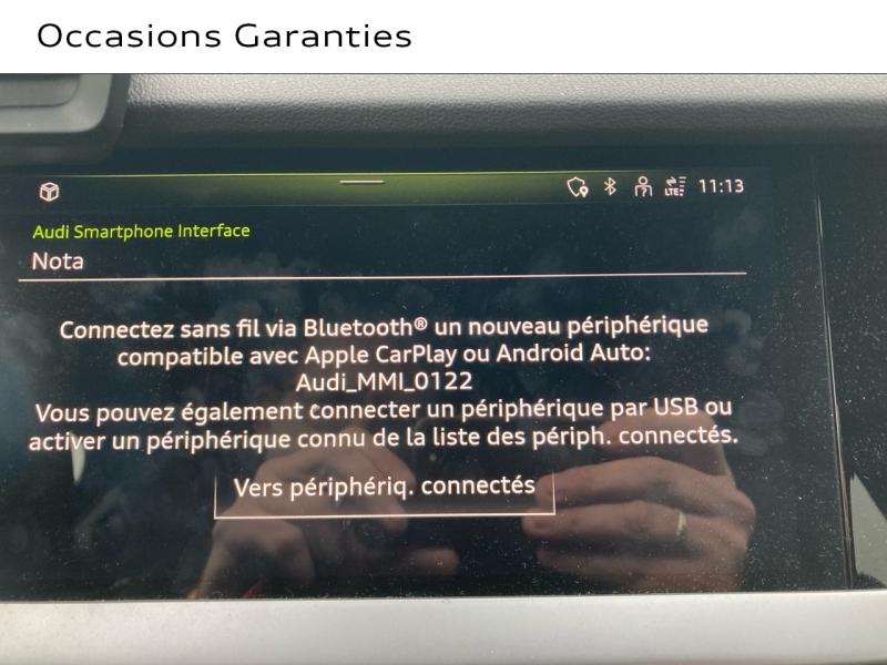 Voitures occasions Audi A3 Sportback S line Bruay-la-Buissière