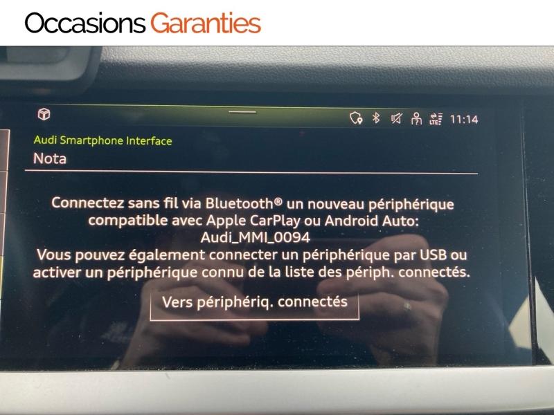 Voitures occasions Audi A3 Sportback S line Bruay-la-Buissière