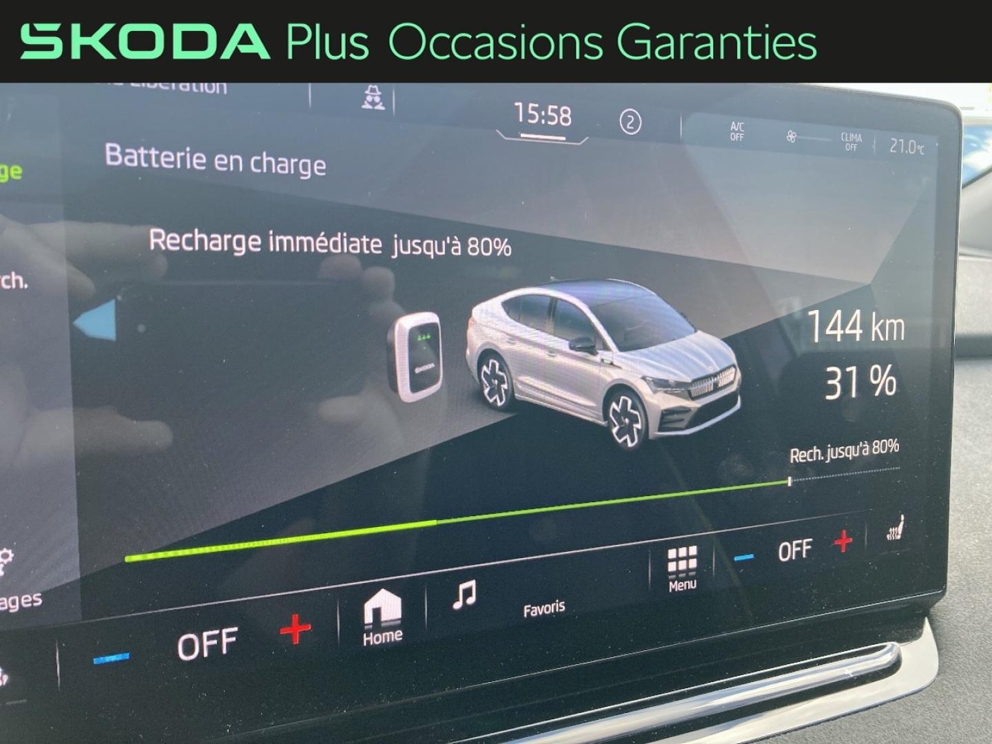 Voitures occasions ŠKODA Enyaq Coupé RS Bruay-la-Buissière