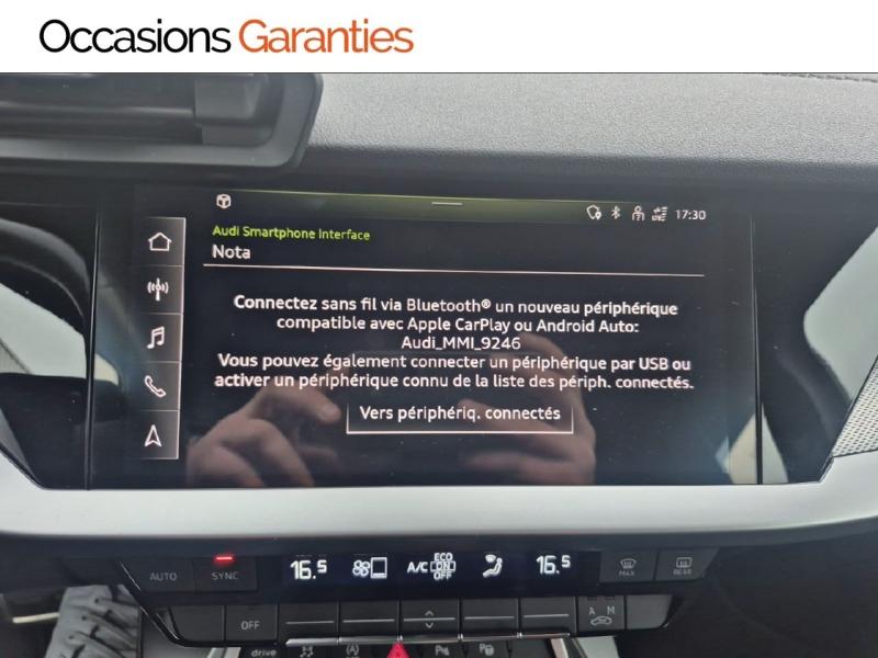 Voitures occasions Audi A3 Sportback S line Bruay-la-Buissière