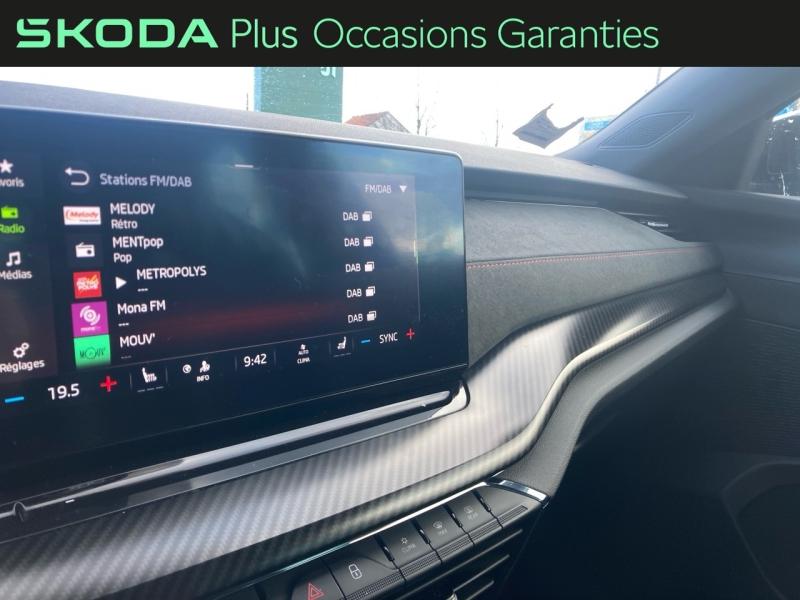 Voitures occasions ŠKODA OCTAVIA RS Bruay-la-Buissière