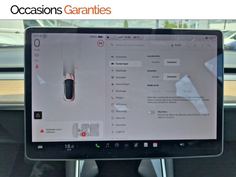 Voitures occasions TESLA MODEL 3 Standard Bruay-la-Buissière