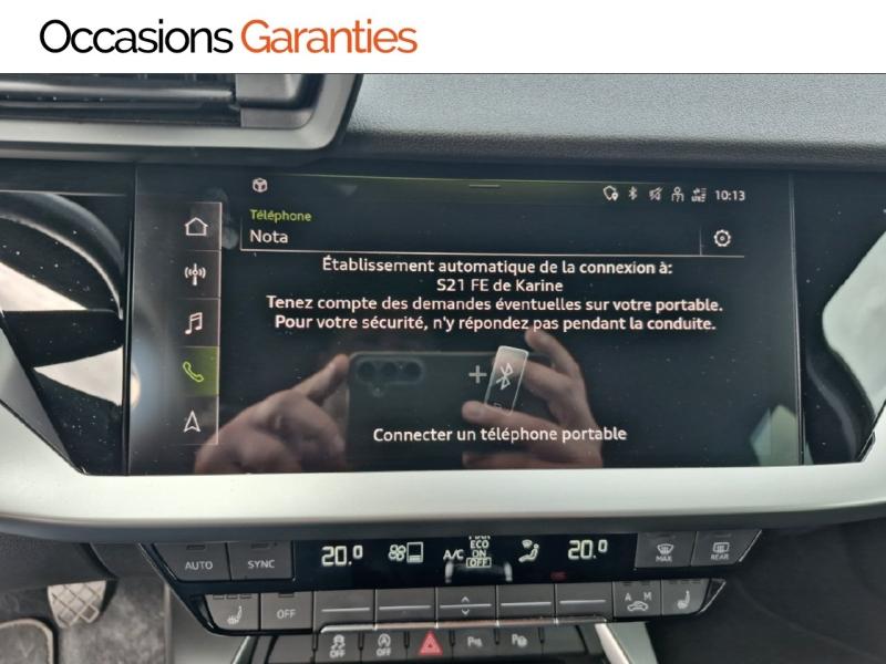 Voitures occasions Audi A3 Berline S line Bruay-la-Buissière