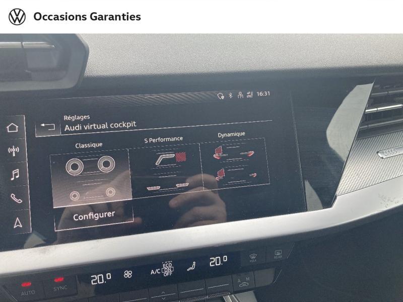 Voitures occasions Audi A3 Sportback S line Bruay-la-Buissière
