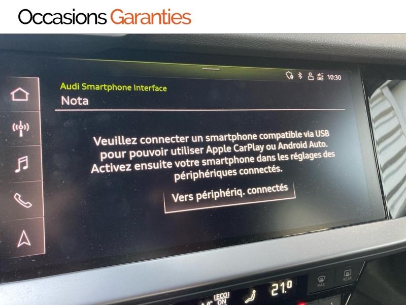 Voitures occasions Audi A3 Berline S line Bruay-la-Buissière