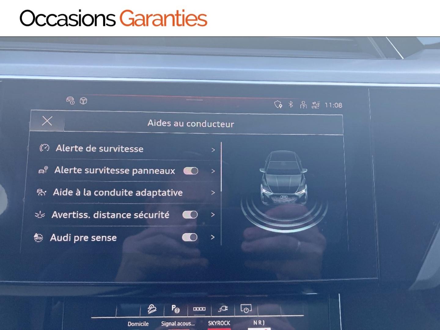 Voitures occasions Audi Q8 e-tron Sportback S Line Bruay-la-Buissière