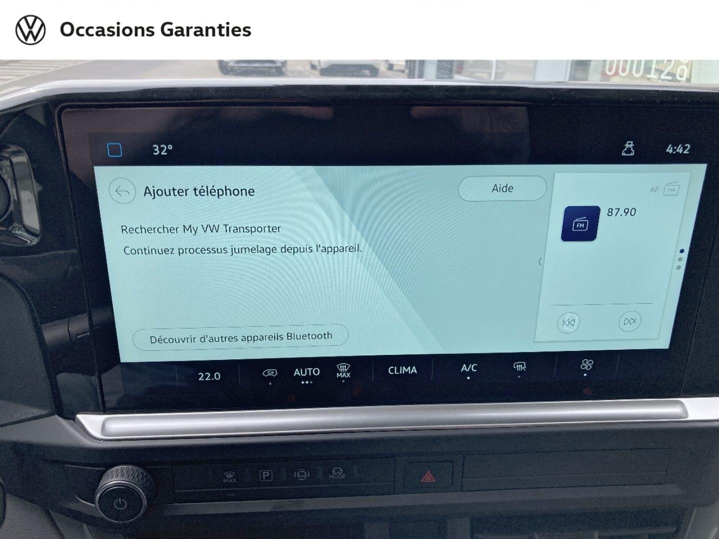 Voitures occasions VOLKSWAGEN UTILITAIRES Transporter Fg Business Bruay-la-Buissière