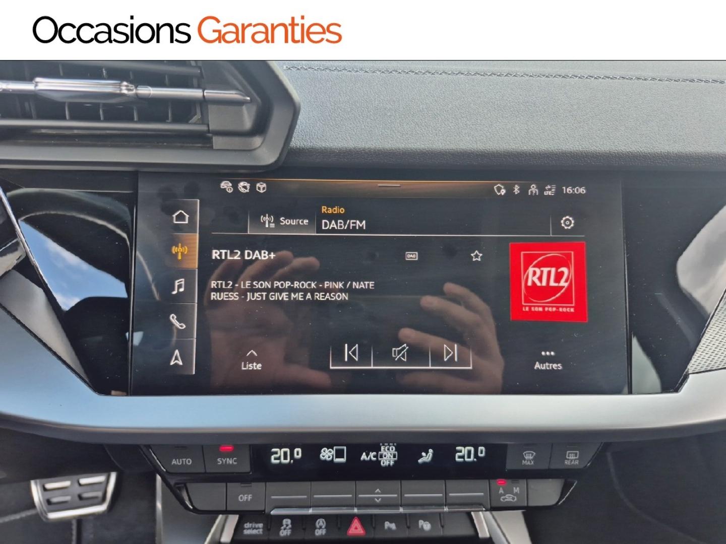 Voitures occasions Audi A3 Sportback S line Bruay-la-Buissière