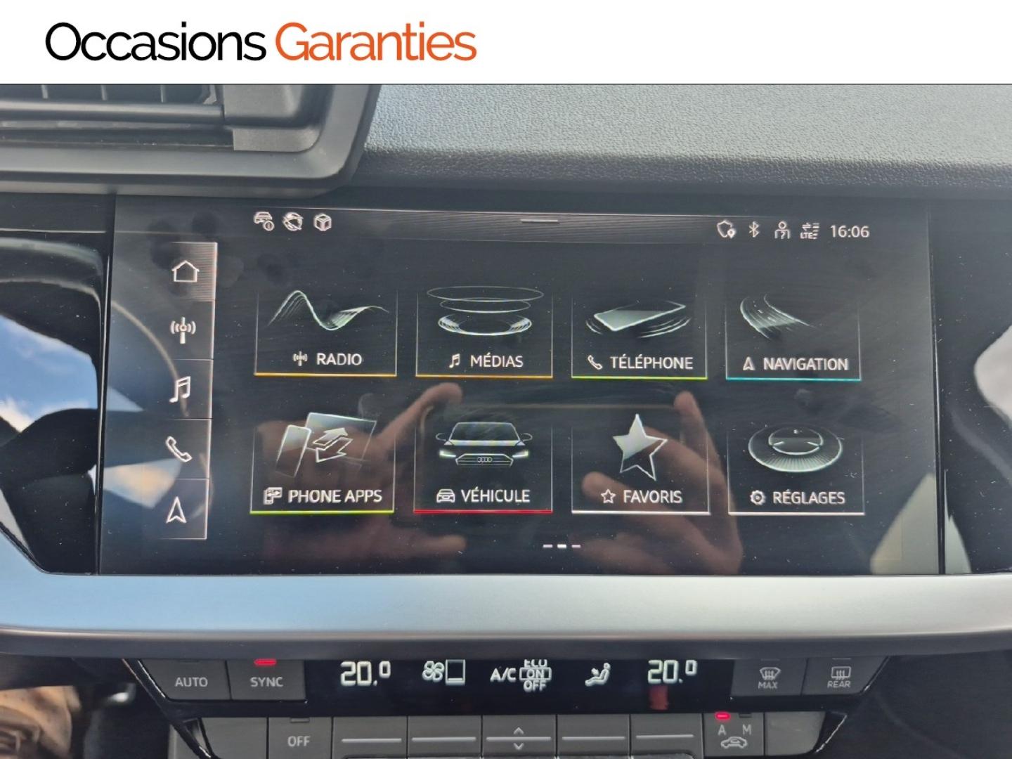 Voitures occasions Audi A3 Sportback S line Bruay-la-Buissière
