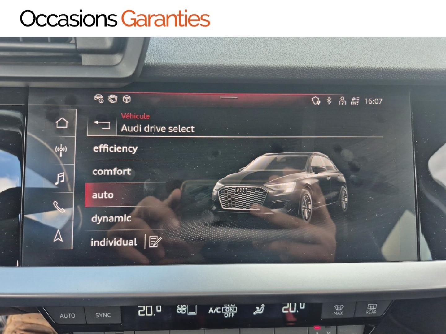 Voitures occasions Audi A3 Sportback S line Bruay-la-Buissière
