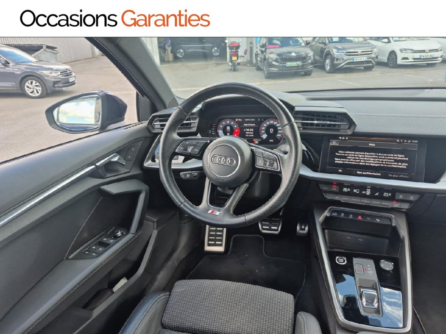 Voitures occasions Audi A3 Sportback S line Bruay-la-Buissière